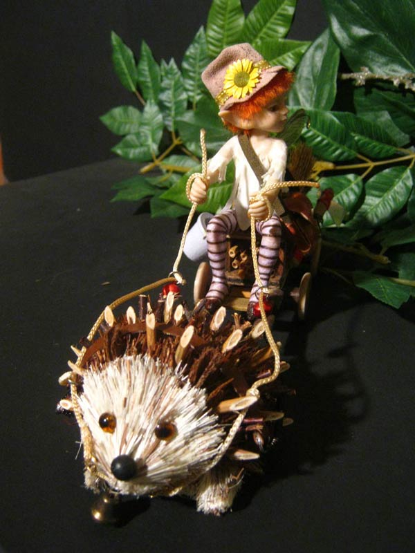 Ooak Fairy Tale Andrè and the Hedgehog